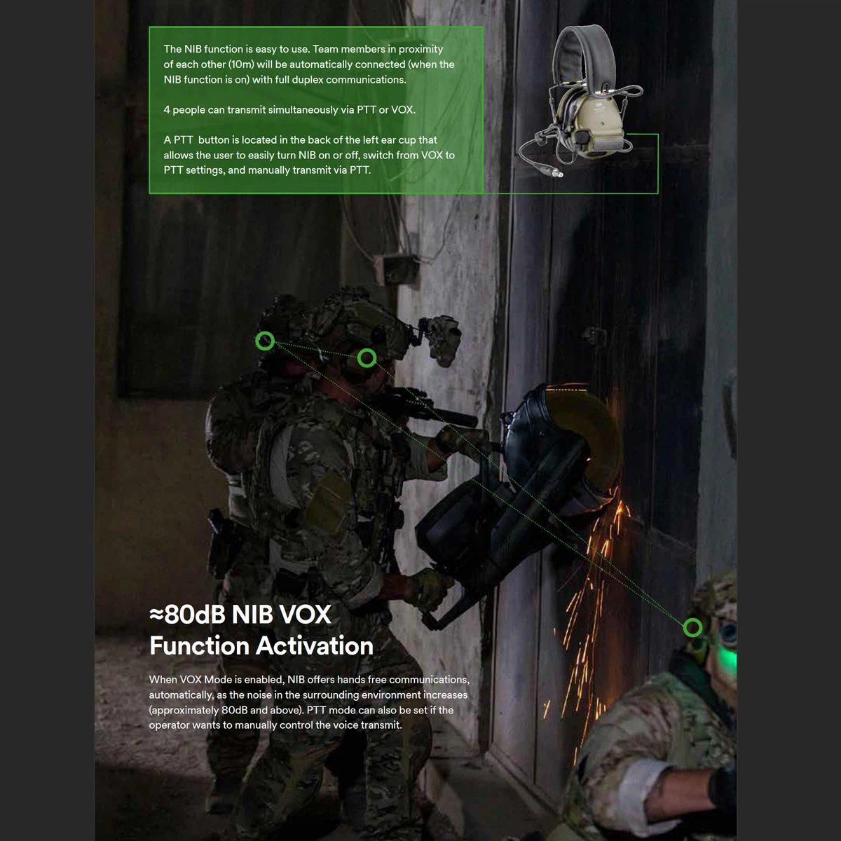  3M™ PELTOR™ ComTac VII Wireless Headset