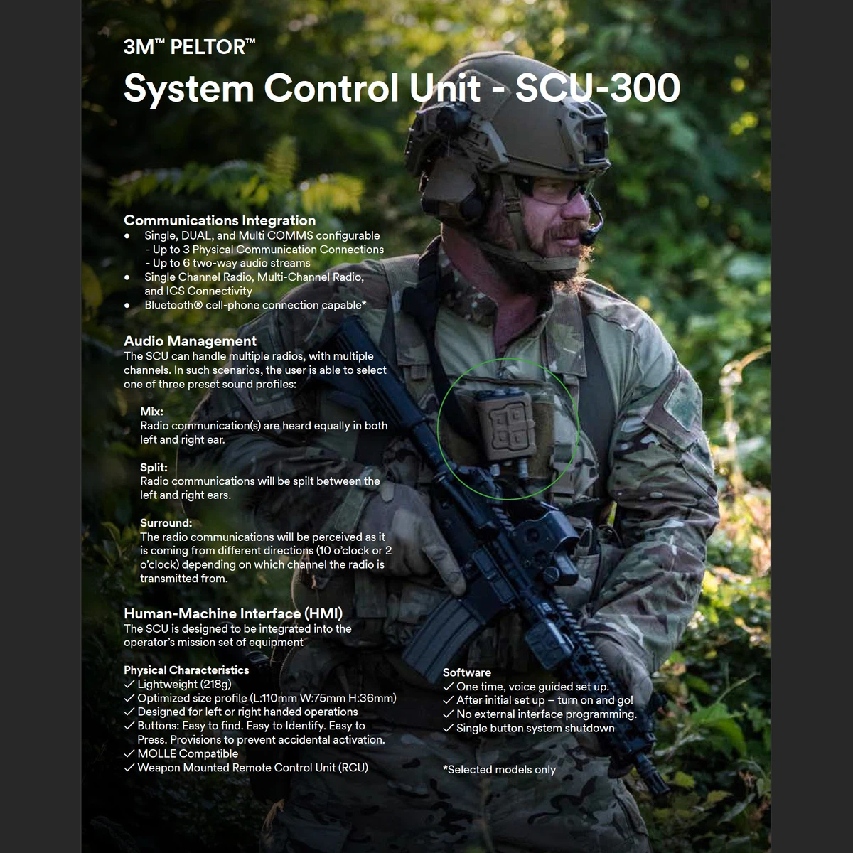 3M™ PELTOR™ SCU-300 Pack