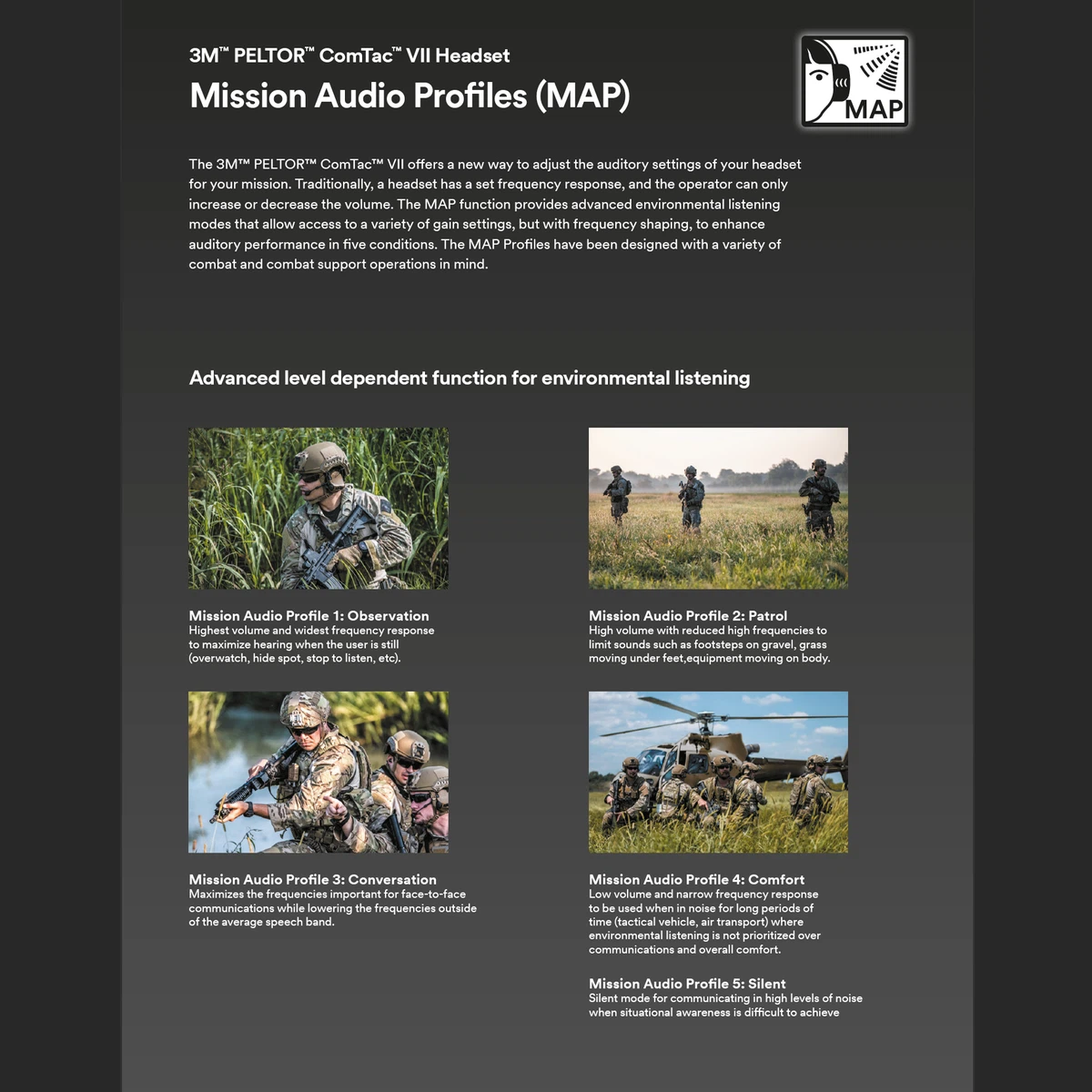 3M™ PELTOR™ ComTac VIII Headset