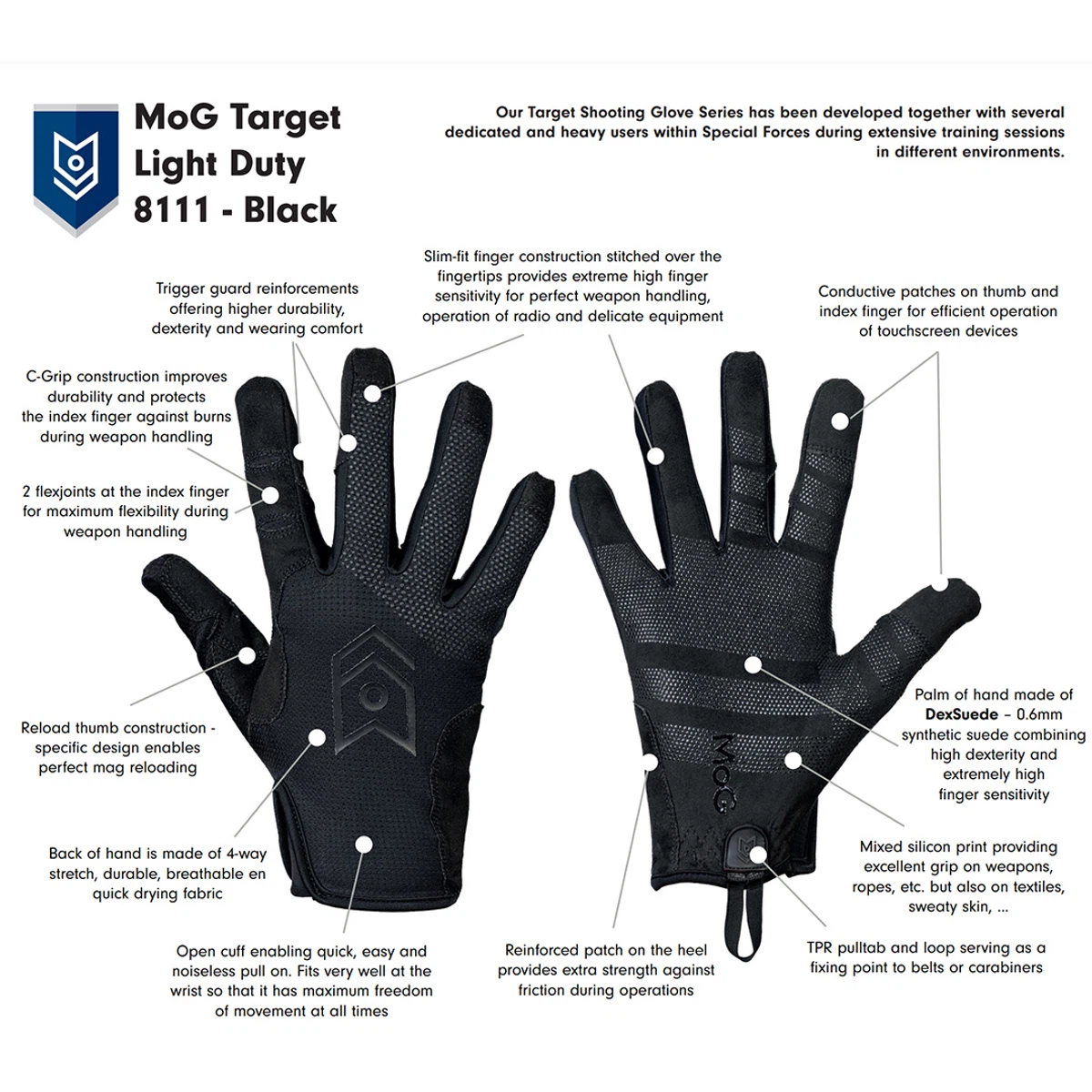 Masters of Gloves© TARGET Light Duty 8111