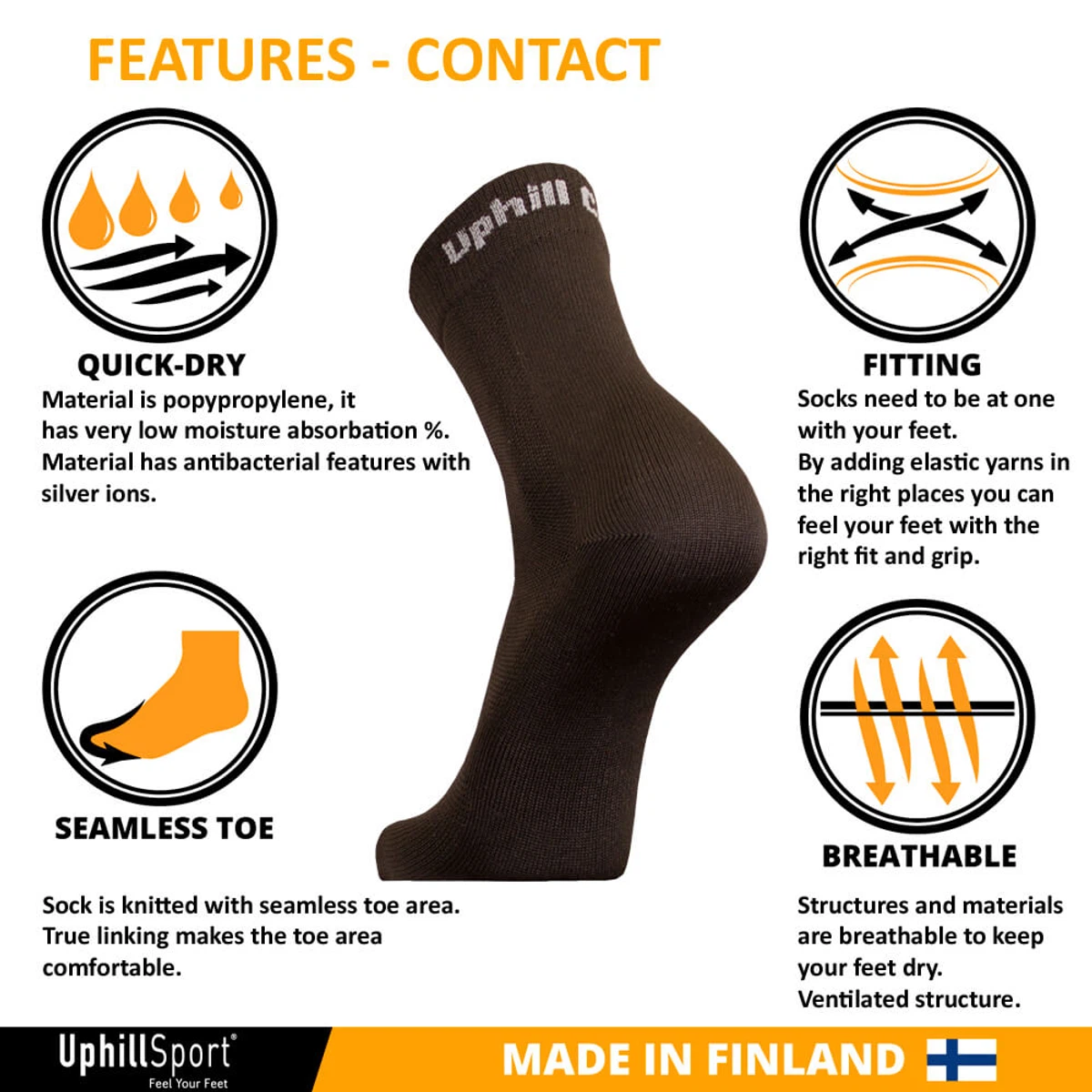 UphillSport® “CONTACT” Tactical L1 Liner