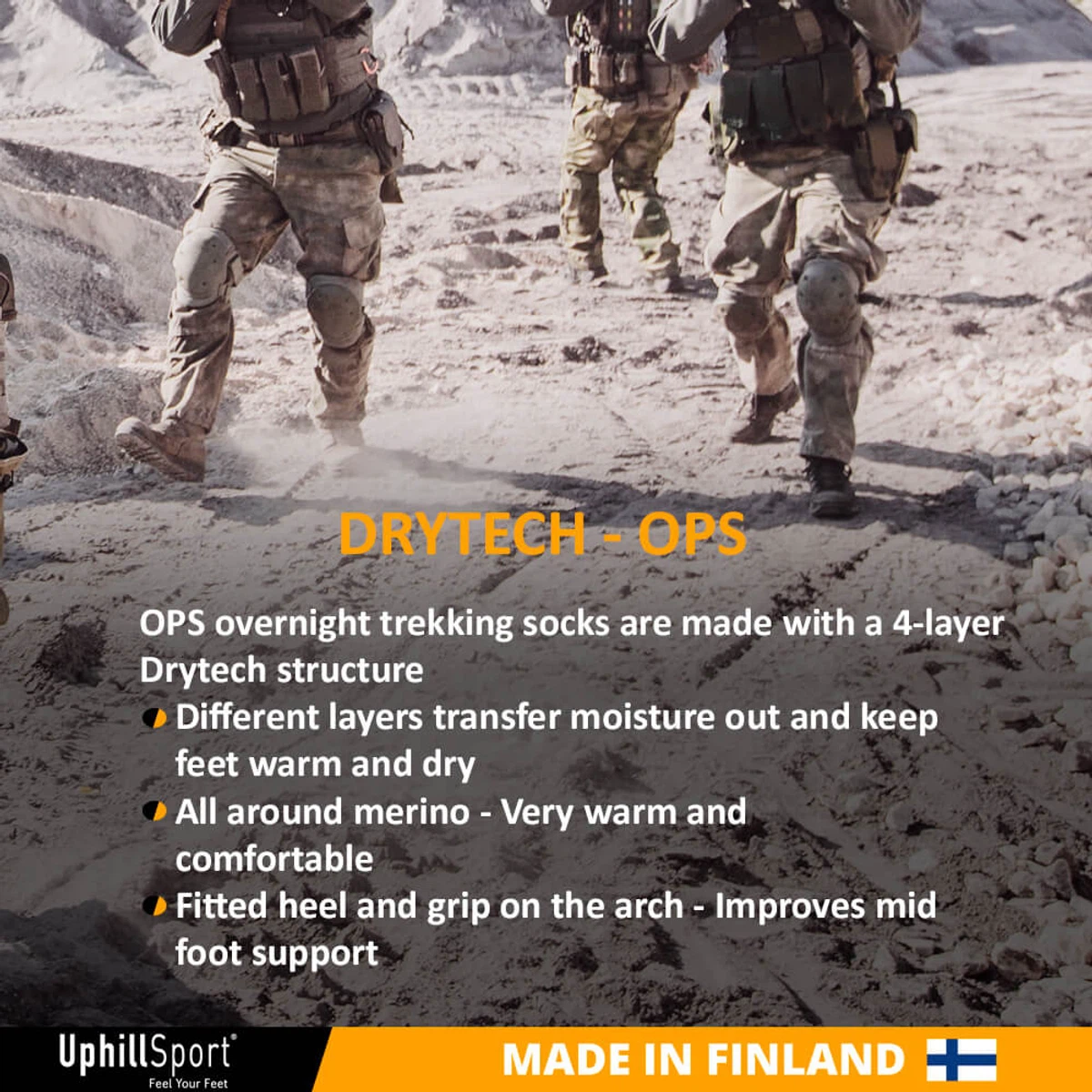 UphillSport® “OPS” Tactical 4-Layer M5